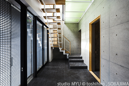 越屋根の家　画像
