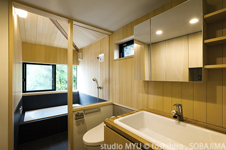 越屋根の家　画像