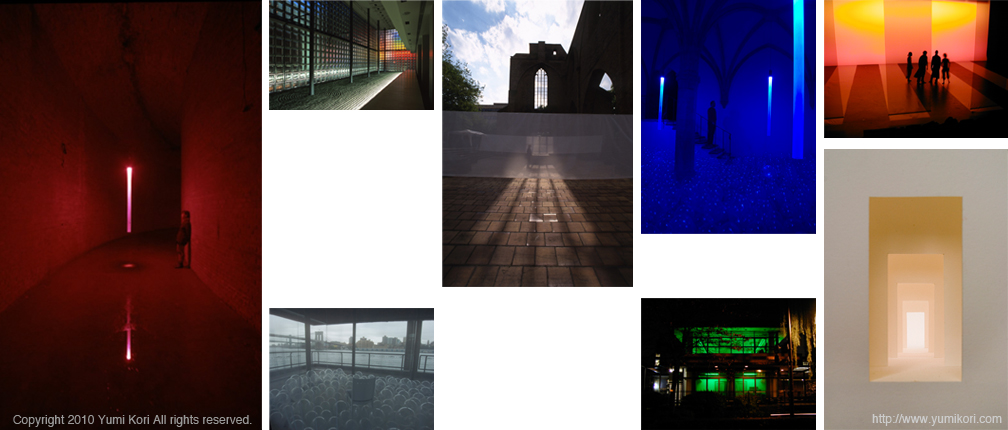 Yumi Kori is active as an artist as well as architect.