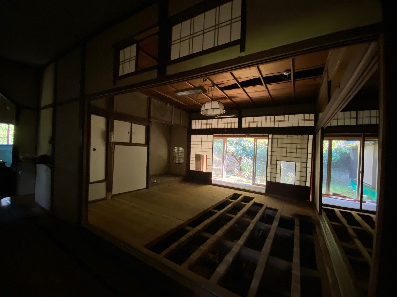 To the actual measurement survey! Kyoto Kujoyama Project